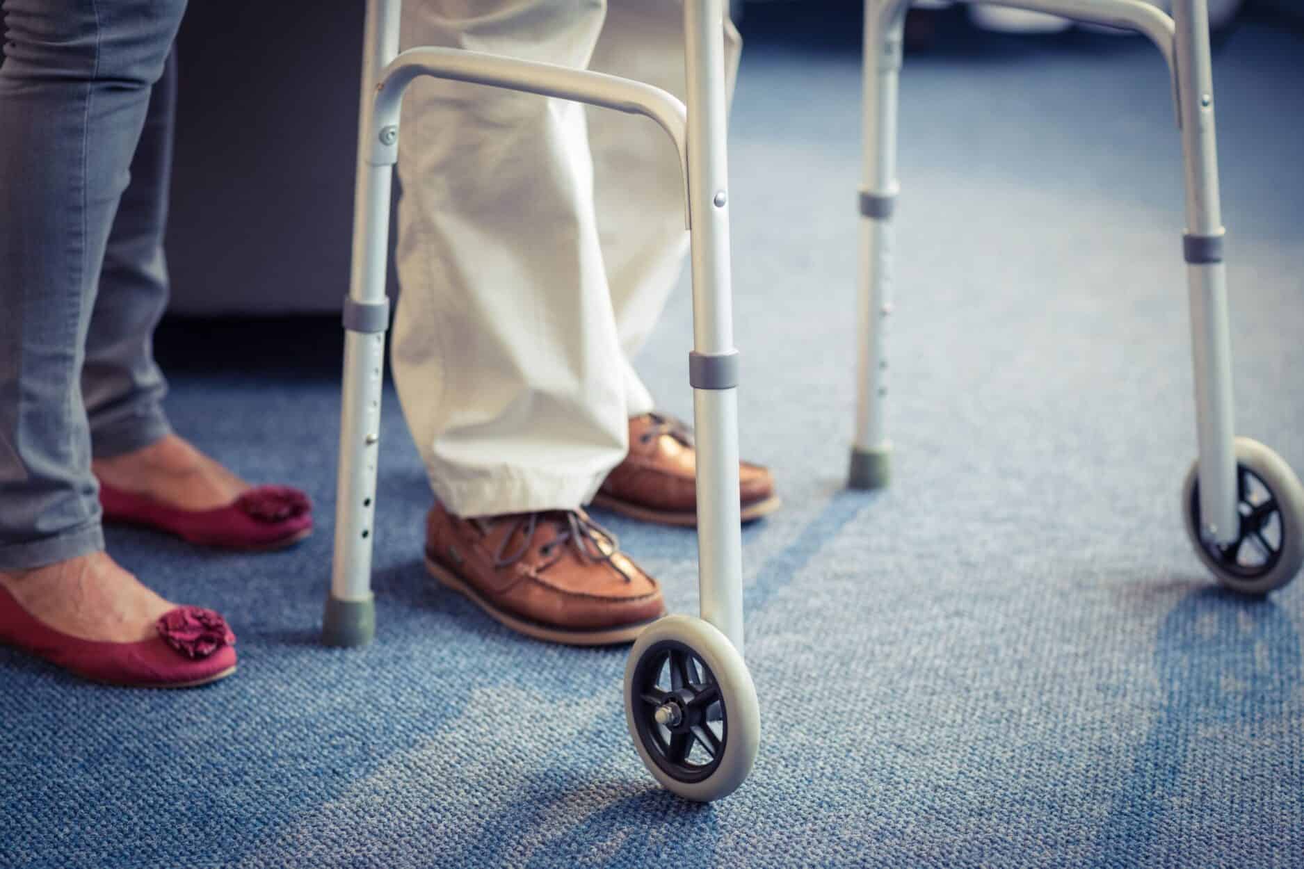At-Home TKR Recovery With Walker